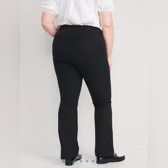 Old Navy High-Waisted Black Pixie Flare Pants Size 18 NWT Preppy - Picture 2 of 12